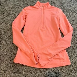 Nike Dri-FIT Peach Quarter-Zip Top